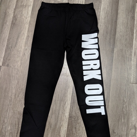 Lotus Leggings Pants - 💐5/$25💐NWOT "Work Out" Lotus Leggings
